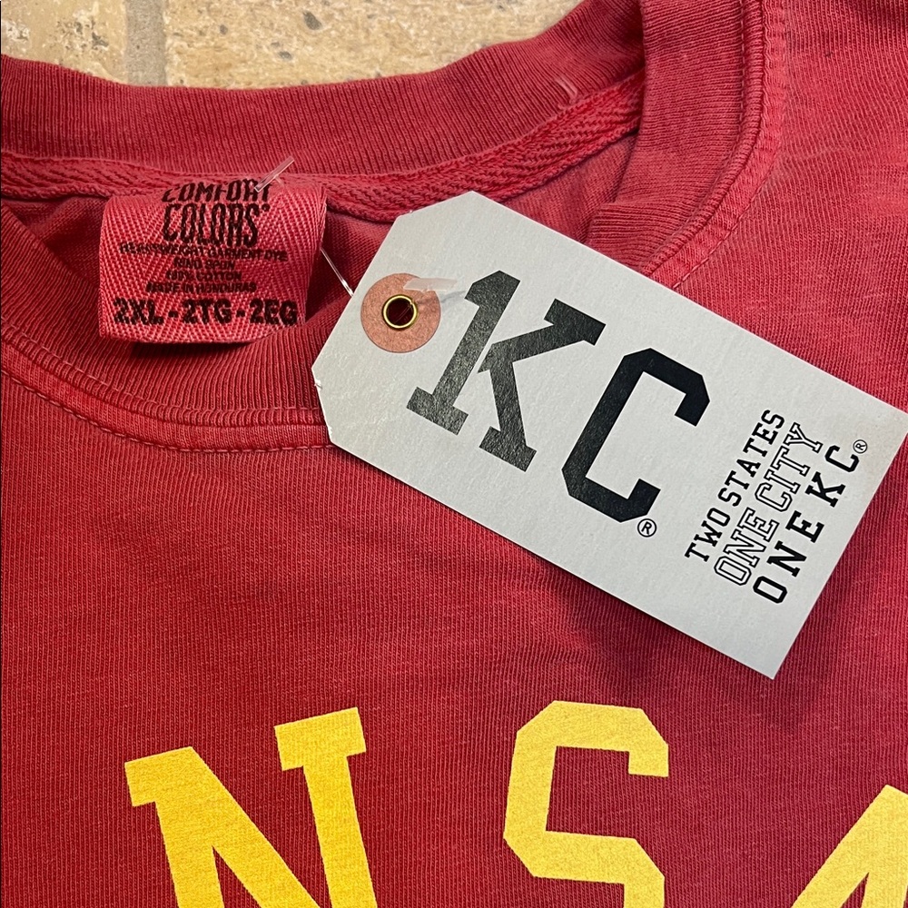 Kansas City Sweetheart Long Sleeve Tee - Red - Picture 2 of 2